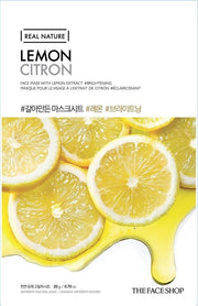 REAL NATURE MASK SHEET LEMON x 10pc