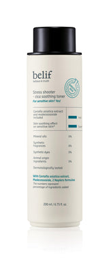 [Belif] Stress Shooter - Cica beruhigendes Gesichtswasser 200 ml