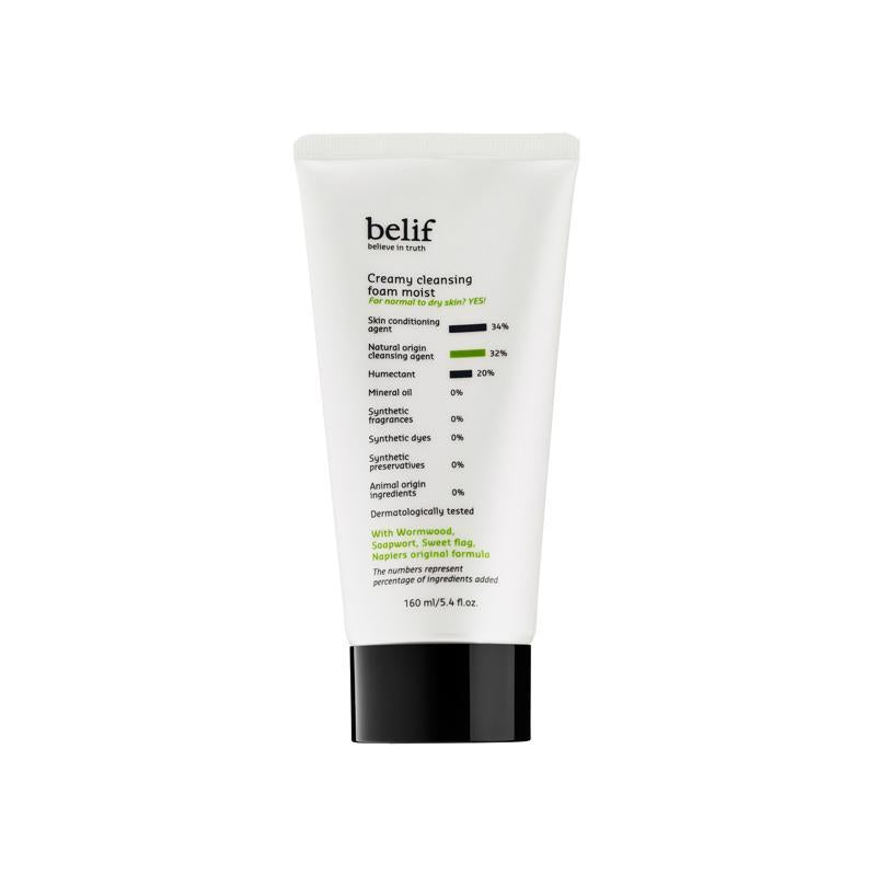 Creamy cleansing foam moist 160 ml