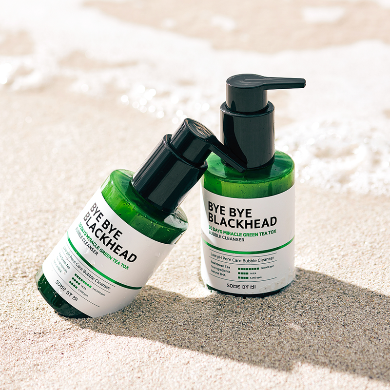 BYE BYE BLACKHEAD 30 DAYS MIRACLE GREEN TEA TOX BUBBLE CLEANSER 120g