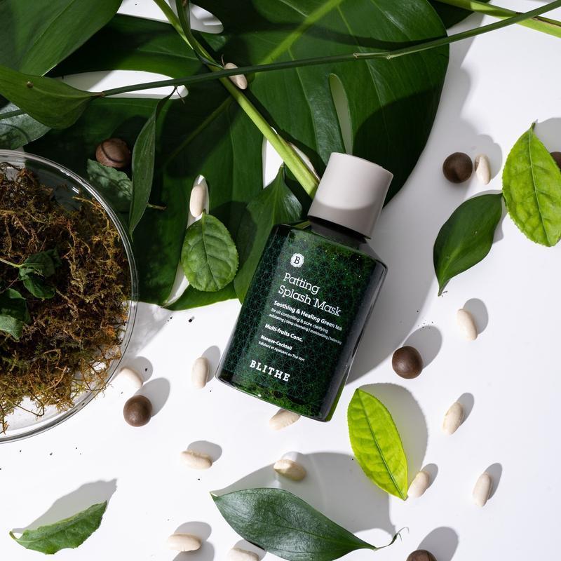 Patting Splash Mask Soothing & Healing Green Tea 150ml