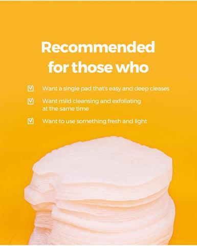 DERMALOGY CARROT DEEP CLEAR OIL PAD 150ML (60 PADS)
