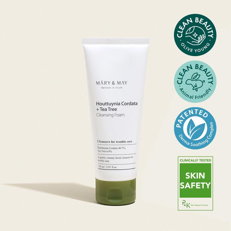 1+1 Houttuynia Cordata + Tea Tree Cleansing Foam - 150ml
