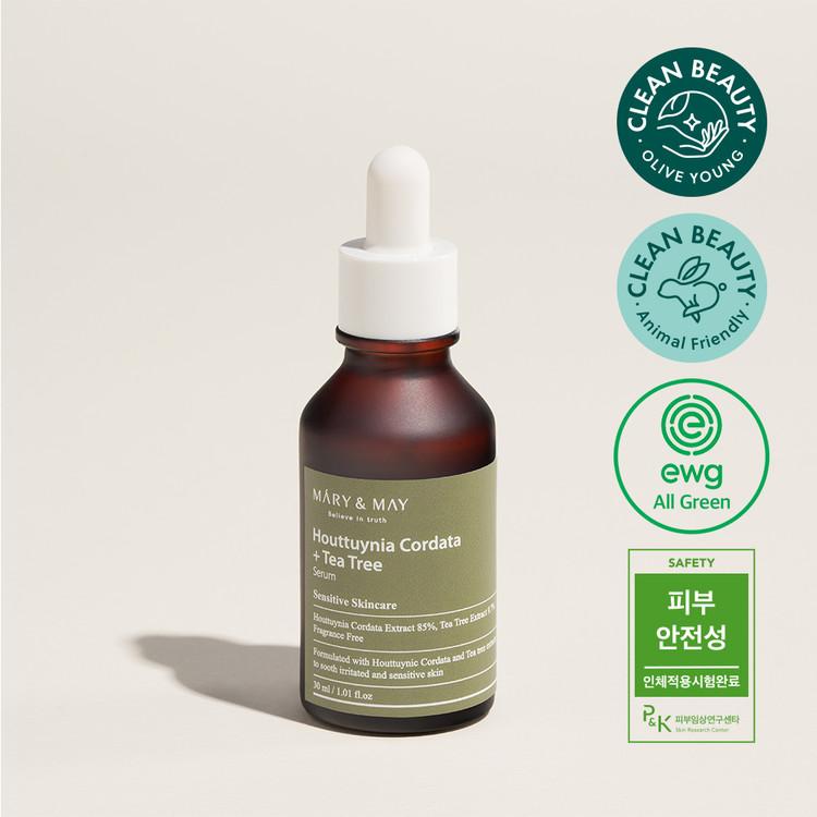 [Mary&May] Suero de Houttuynia Cordata + Árbol de Té - 30ml
