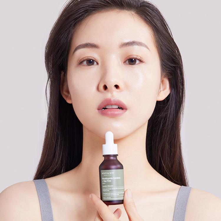 [Mary&May] Suero de Houttuynia Cordata + Árbol de Té - 30ml
