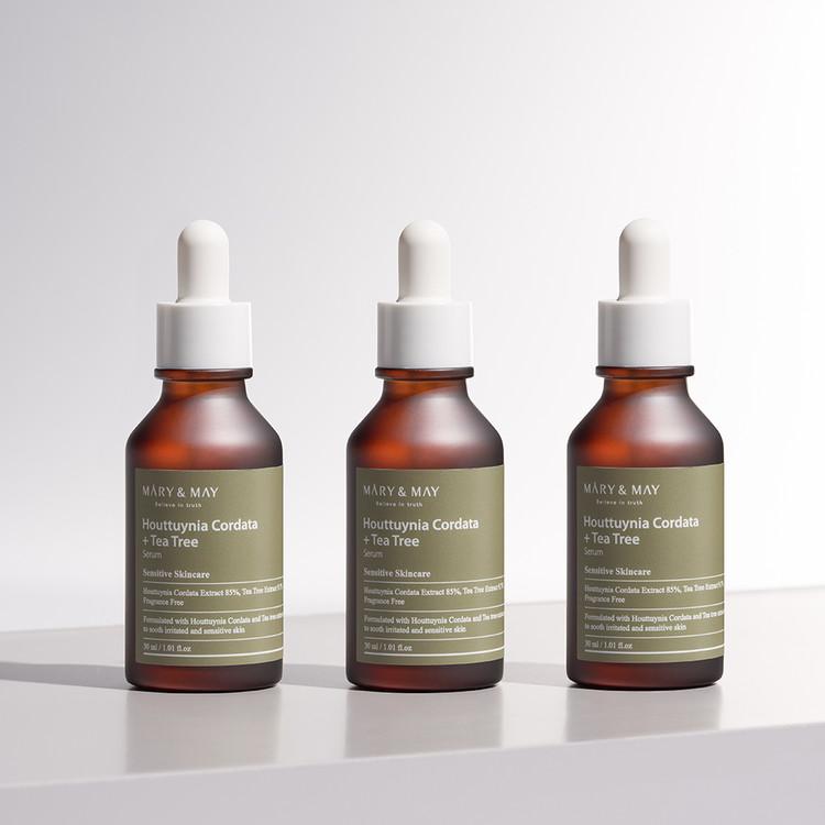 [Mary&May] Suero de Houttuynia Cordata + Árbol de Té - 30ml