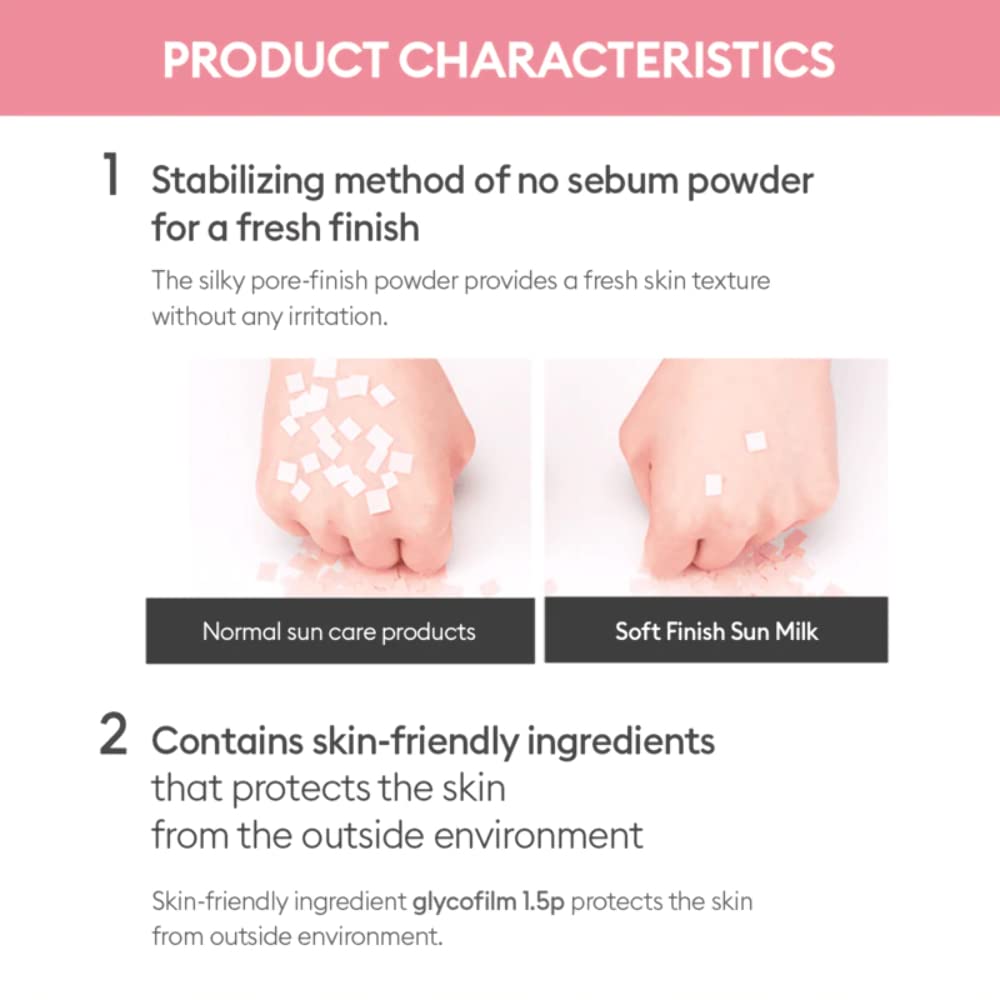 All Around Safe Block Soft Finish Sun Milk (SPF50+ PA+++) 70ml