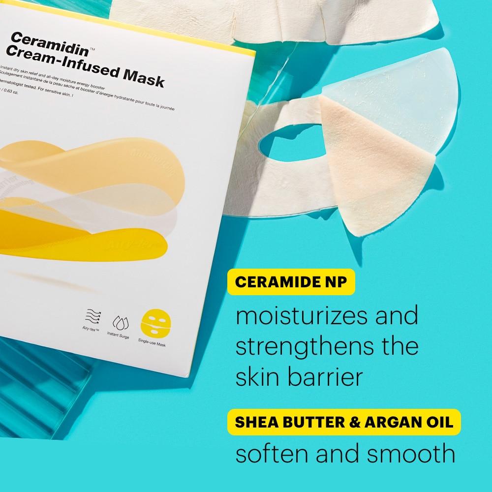 CERAMIDIN CREAM-INFUSED MASK 18g - 5pcs