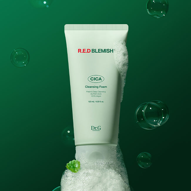 Red Blemish Cica Cleansing Foam 120ml