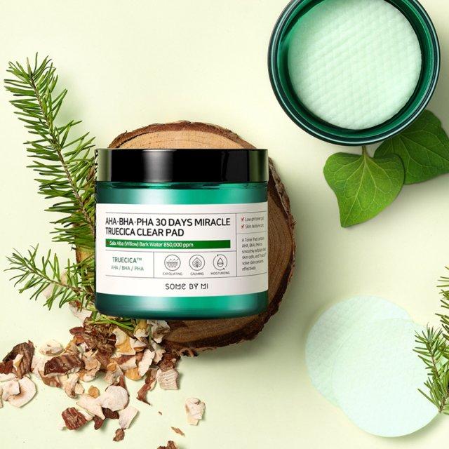 AHA BHA PHA 30 Days Miracle Truecica Clear Pad 70ea