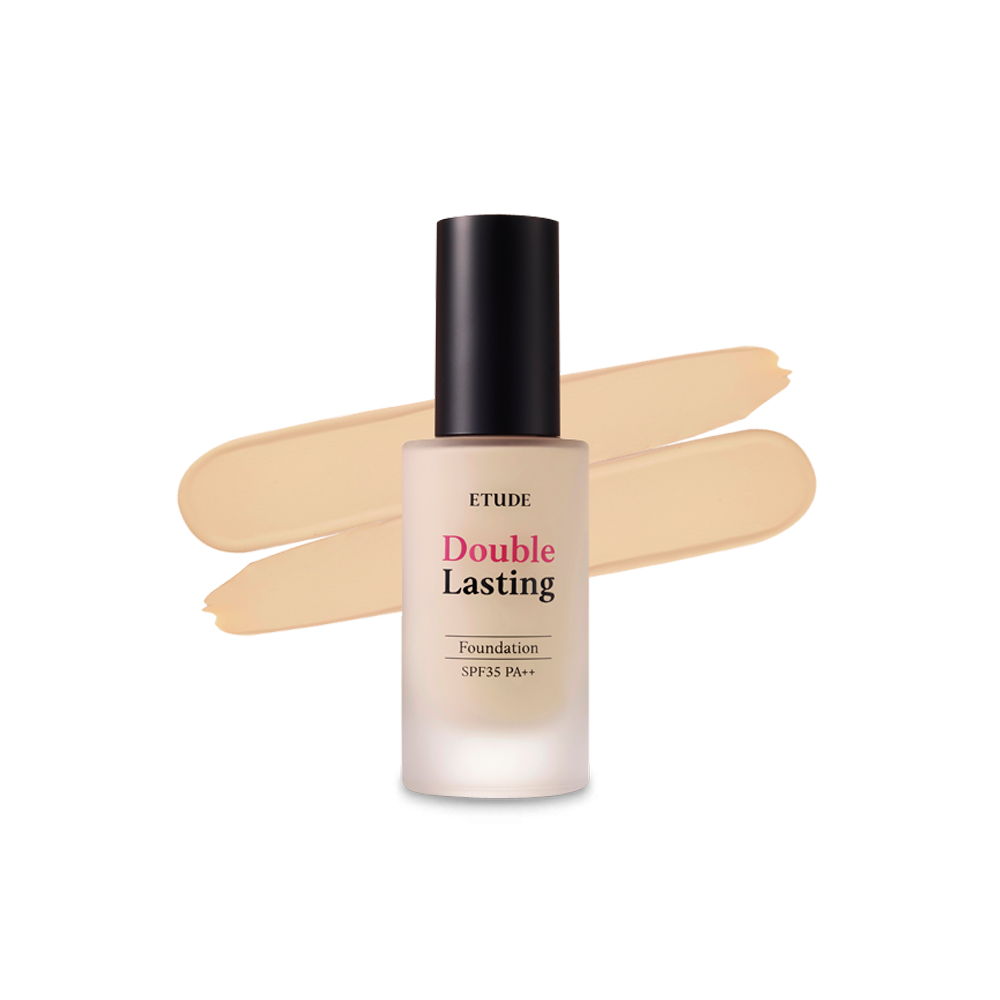 [Etudehouse] Base de Maquillaje de Larga Duración Double Lasting Foundation 30g -No.21N1 Neutral Beige