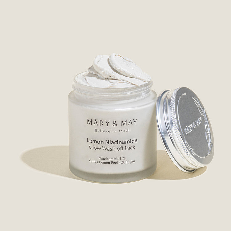 Lemon Niacinamide Glow Wash Off Pack 125g