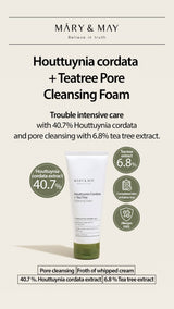 1+1 Houttuynia Cordata + Tea Tree Cleansing Foam - 150ml