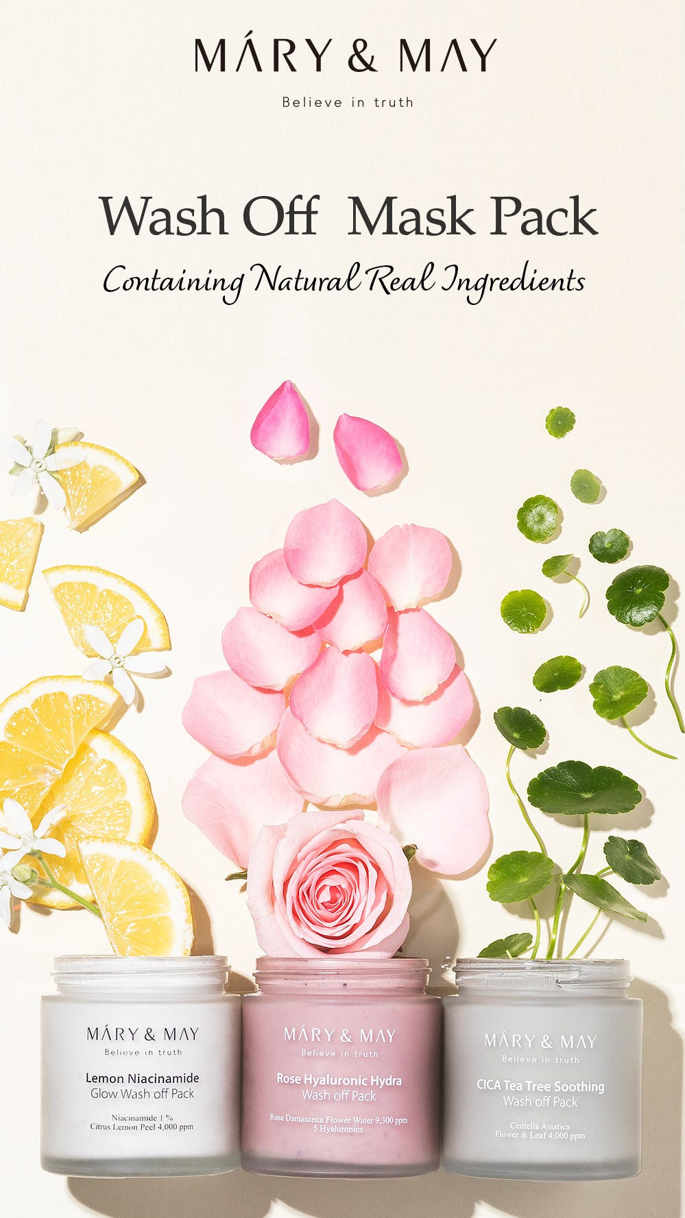 Lemon Niacinamide Glow Wash Off Pack 125g