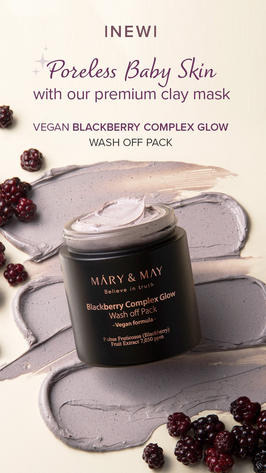 Blackberry Complex Glow Wash off Pack 125g