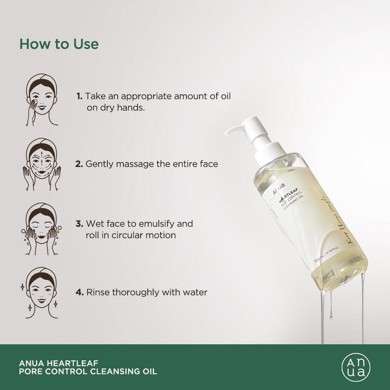 HEARTLEAF PORE CONTROL CLEANSING OIL 200ml