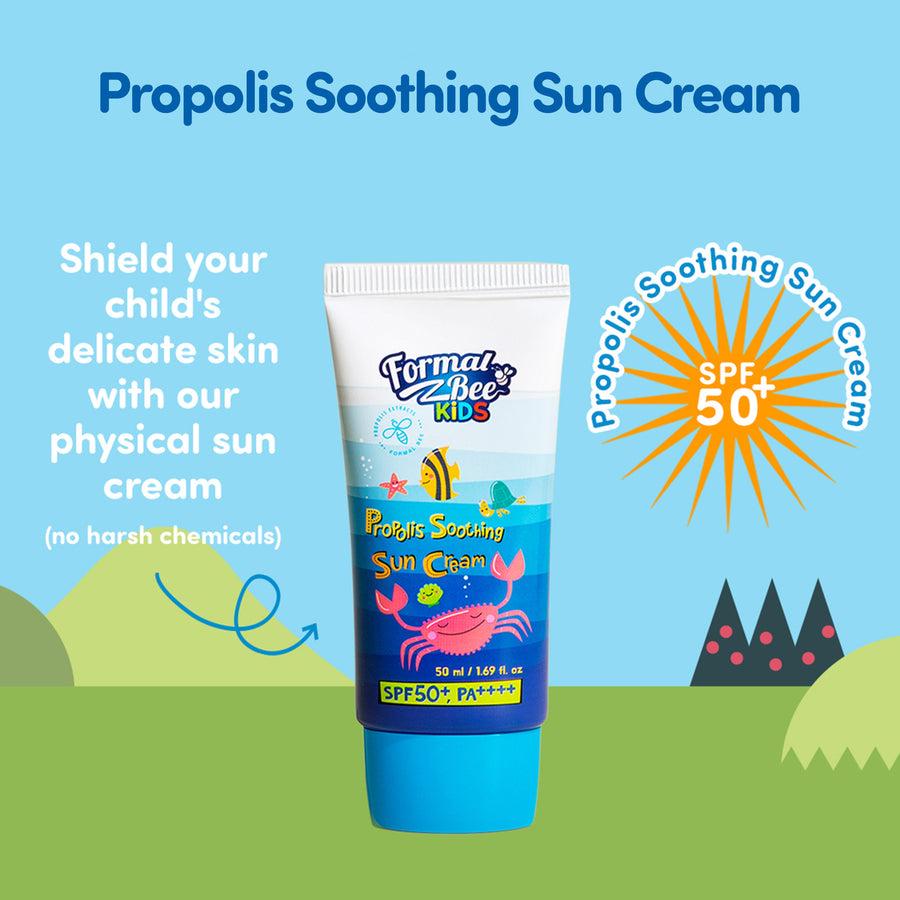 1+1 Propolis Soothing Sun Cream SPF50+ PA++++ 50ml