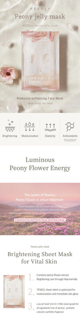 Peony Jelly Mask 10 sheets