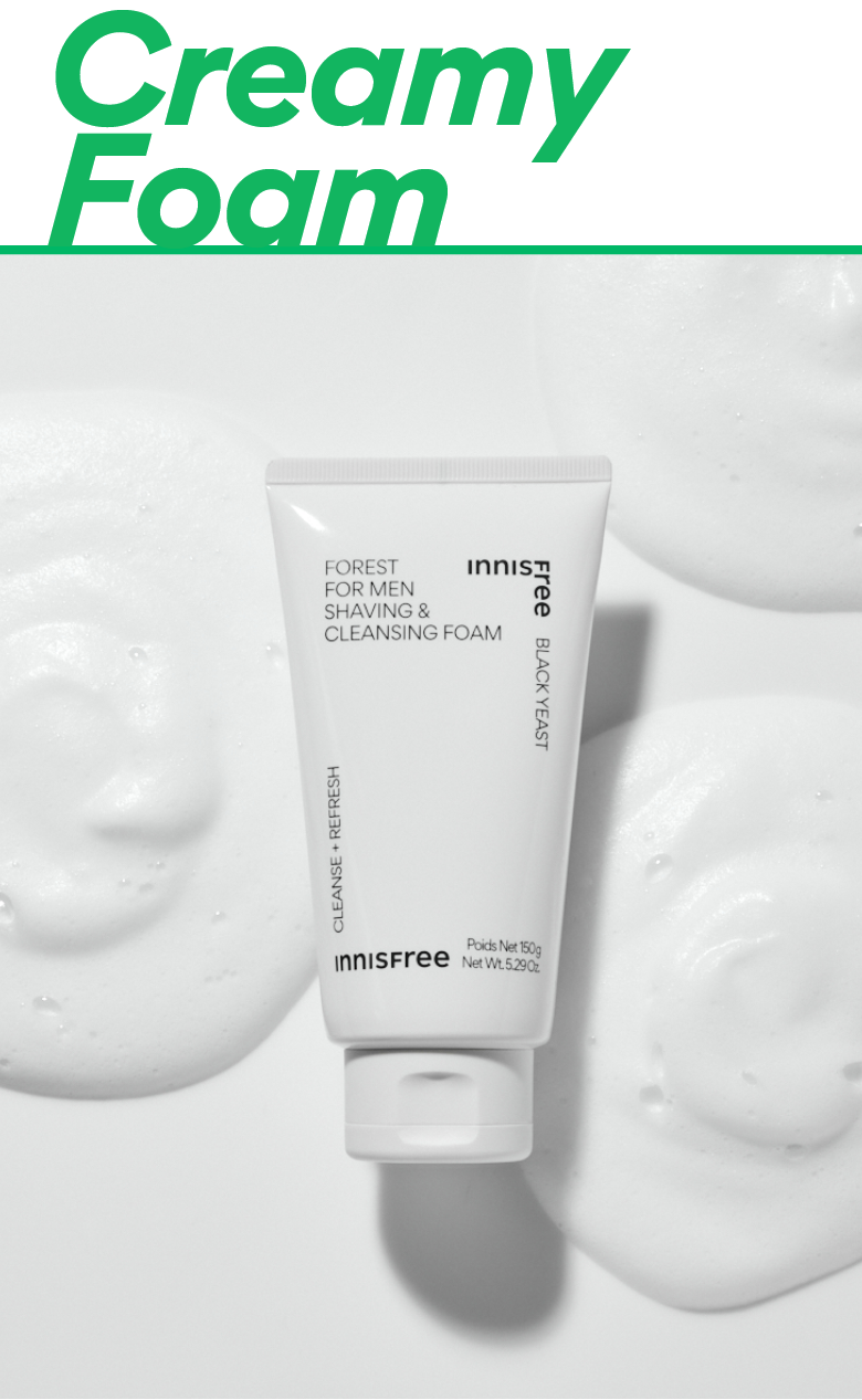 Forest For Men Shaving Cleansing Foam 150g