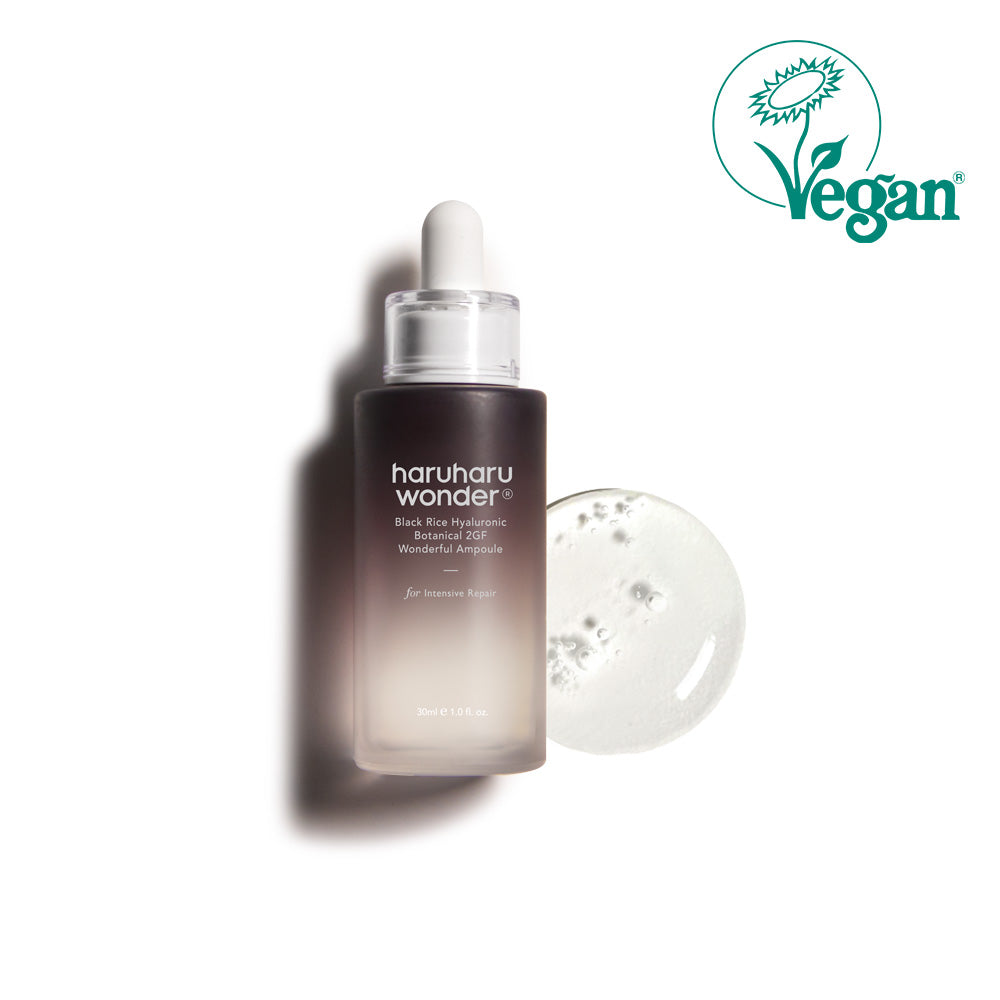 [haruharuwonder] Black Rice Hyaluronic Botanical 2GF Wonderful Ampoule 30ml
