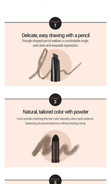 Powder Jet Dual Brow 0.75g - #09 Gray Brown