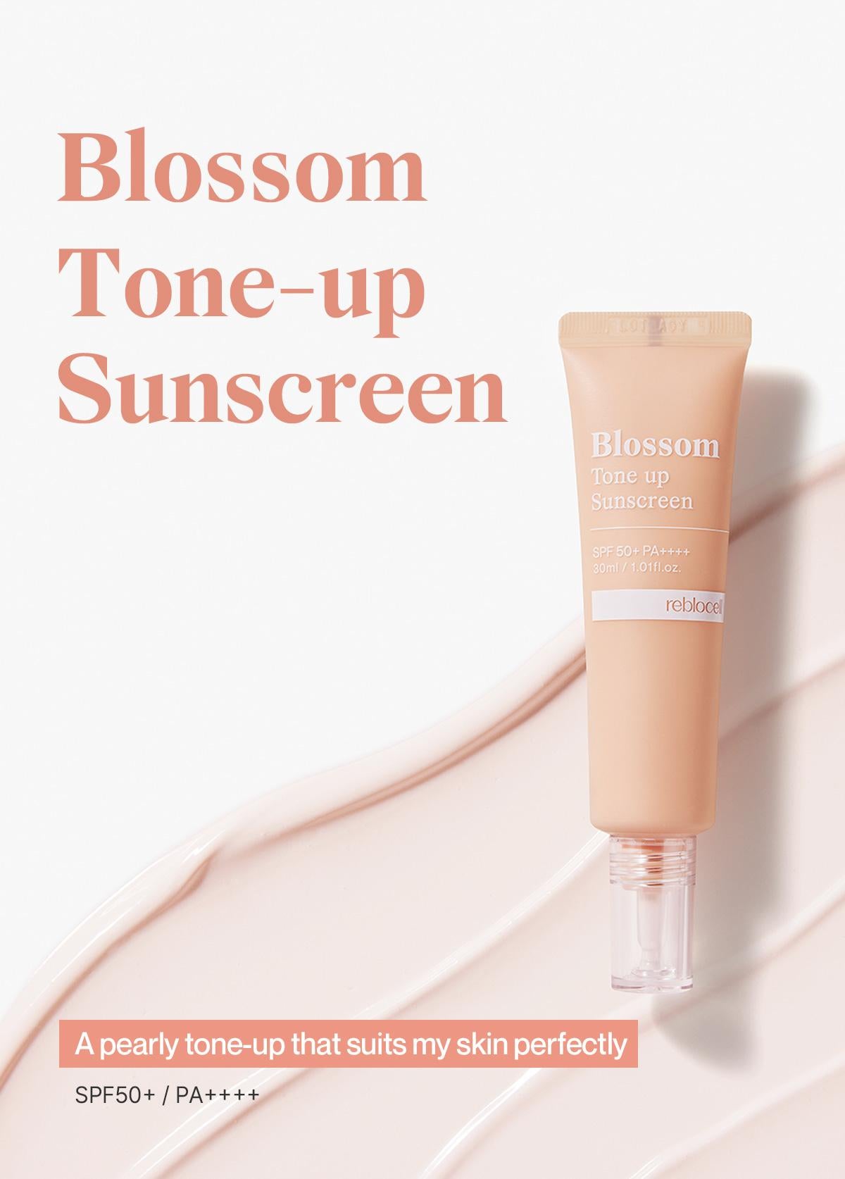 Blossom Tone up Sunscreen SPF 50+ PA++++ 30ml