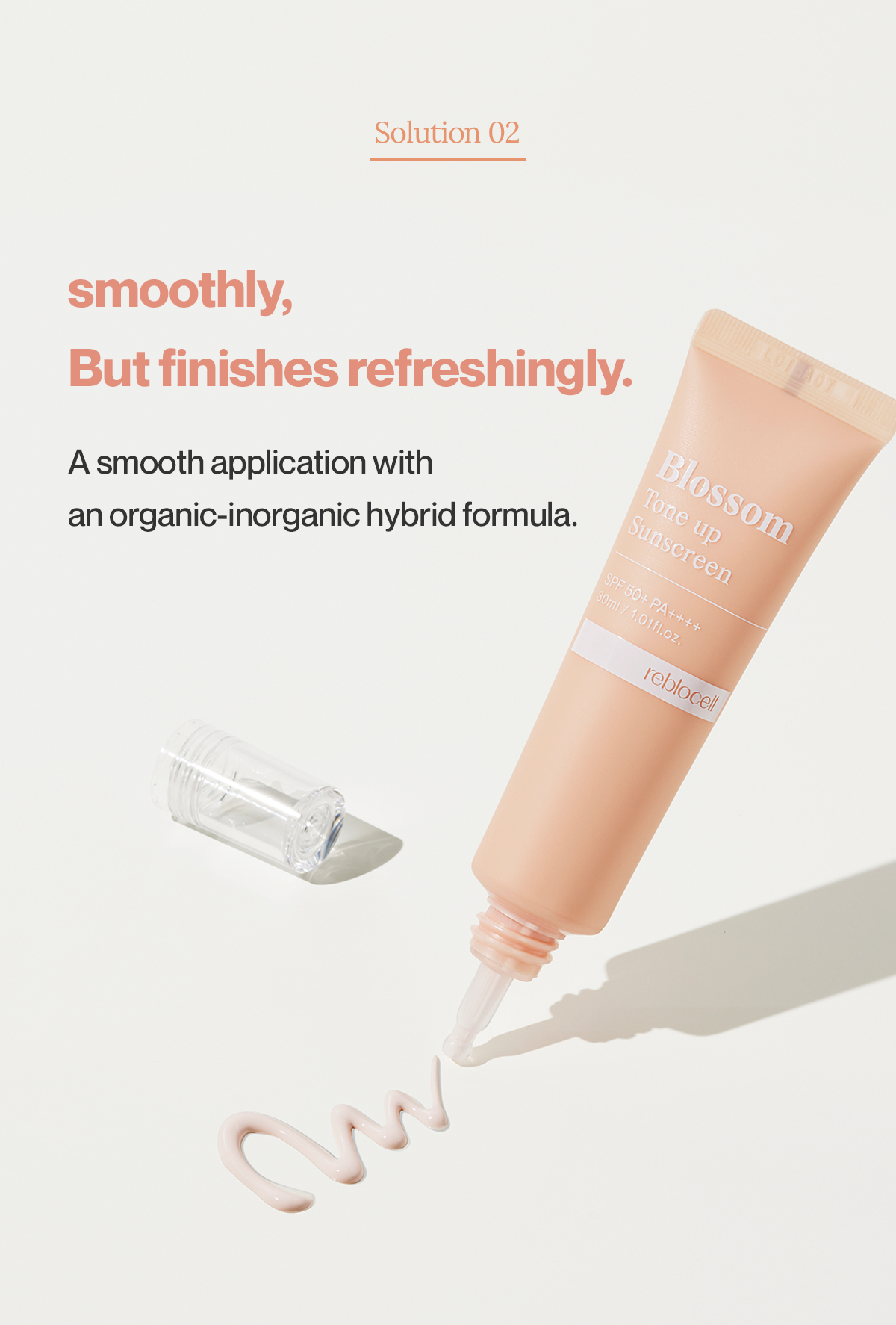 Blossom Tone up Sunscreen SPF 50+ PA++++ 30ml
