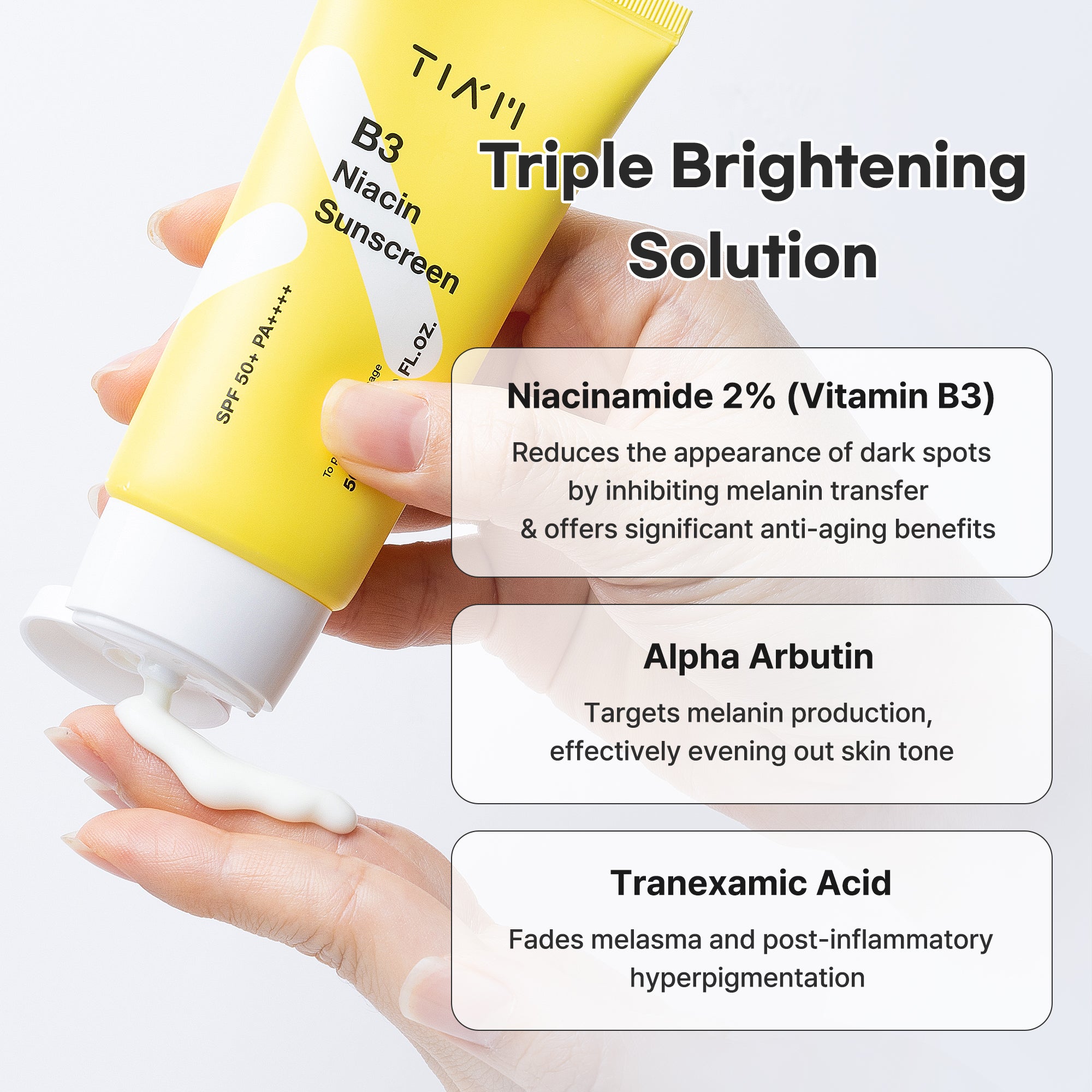 B3 Niacin Sunscreen 50ml