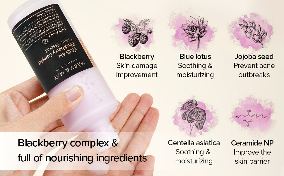 Vegan Blackberry Complex Cream Essence 30ml [Miniature]