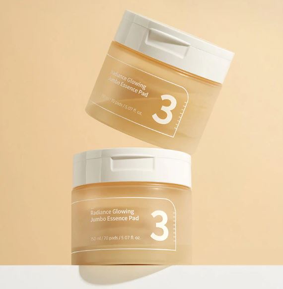 No.3 Radiance Glowing Jumbo Essence Pad 70Pads 150ml