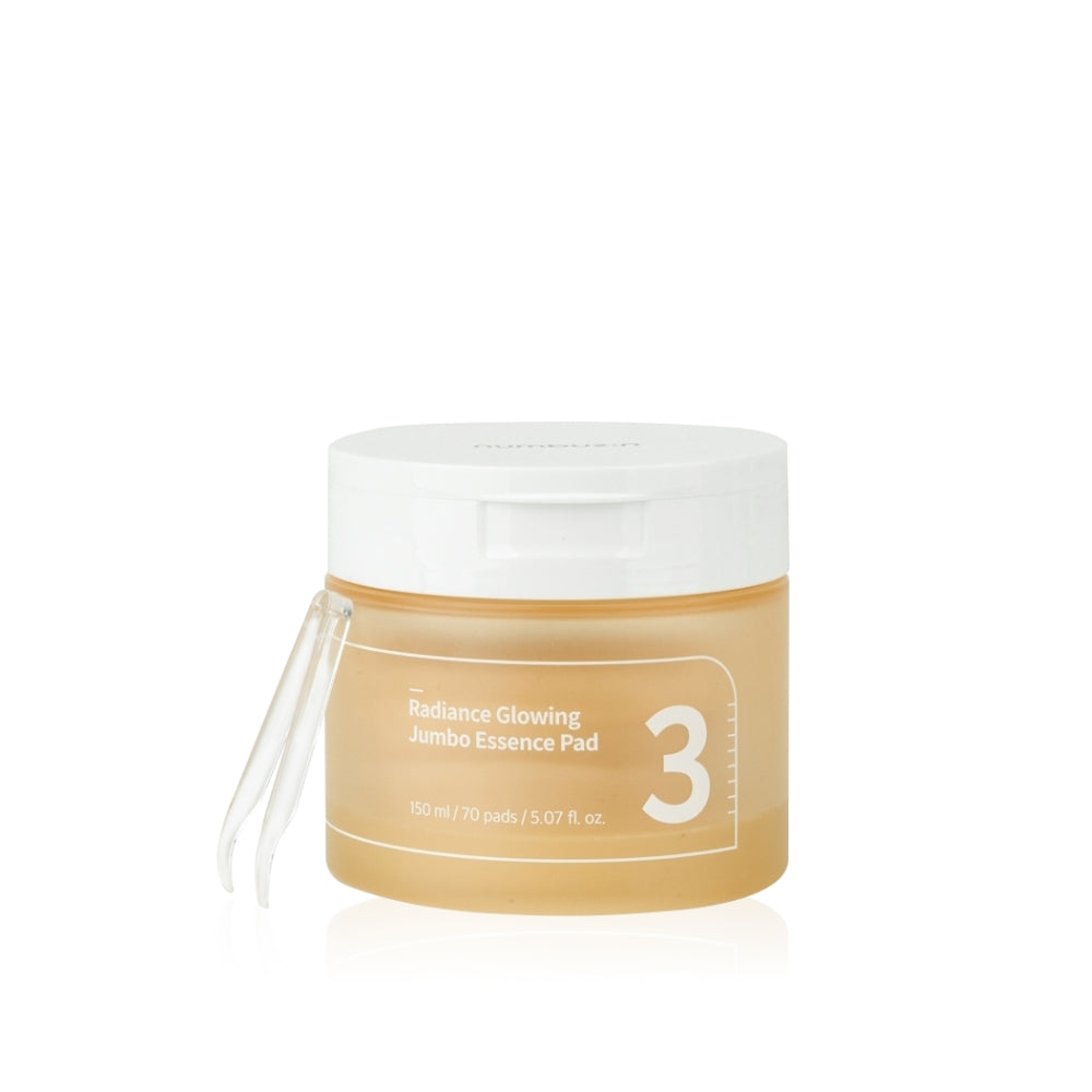 No.3 Radiance Glowing Jumbo Essence Pad 70Pads 150ml