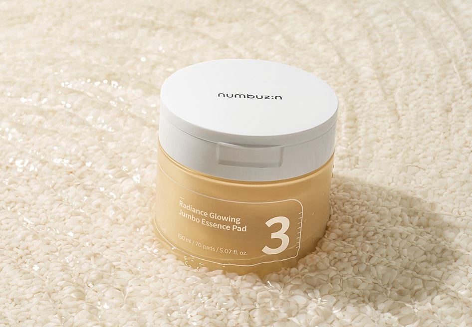 No.3 Radiance Glowing Jumbo Essence Pad 70Pads 150ml