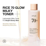 RICE 70 GLOW MILKY TONER 250ml