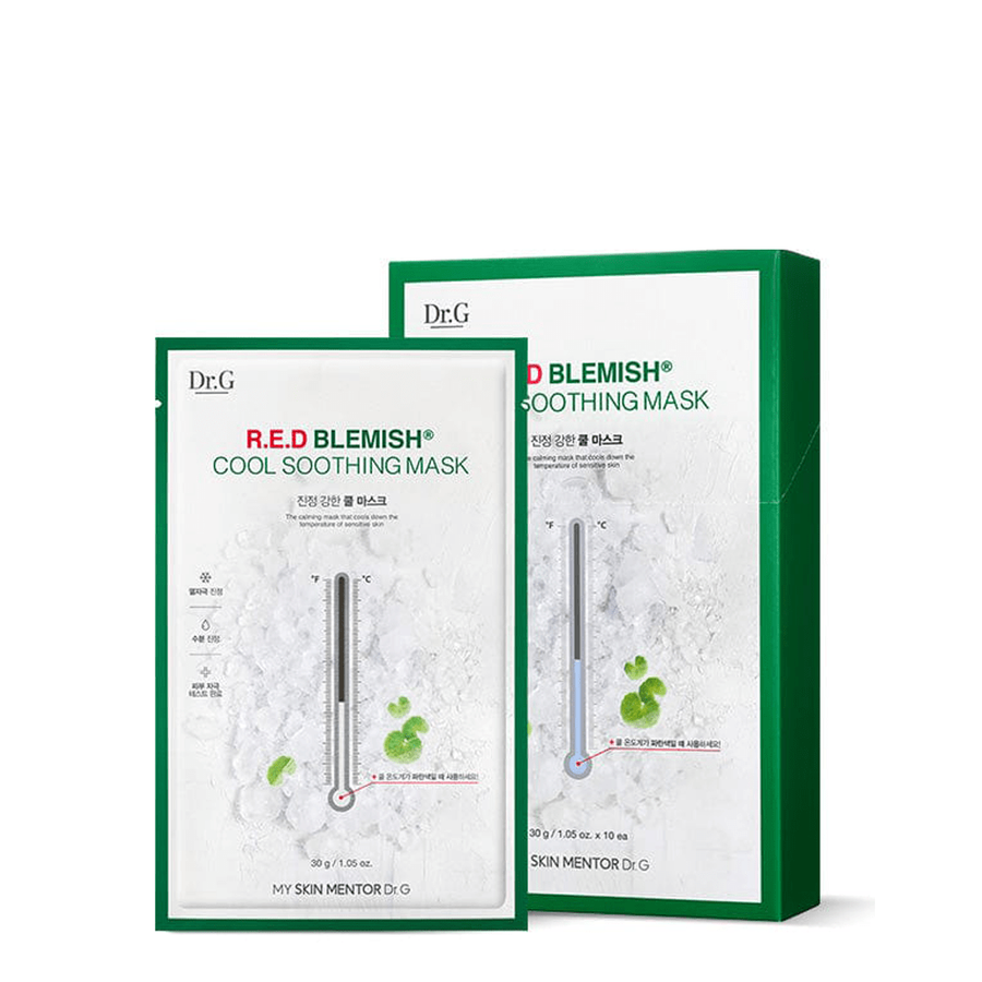 [Dr.G] Red Blemish Cool Soothing Maske 10 Stk.
