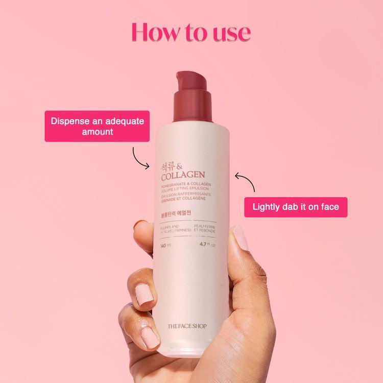 POMEGRANATE AND COLLAGEN VOLUME LIFTING EMULSION 140ml