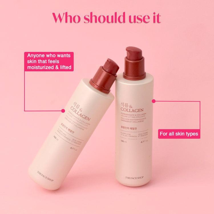 POMEGRANATE AND COLLAGEN VOLUME LIFTING EMULSION 140ml