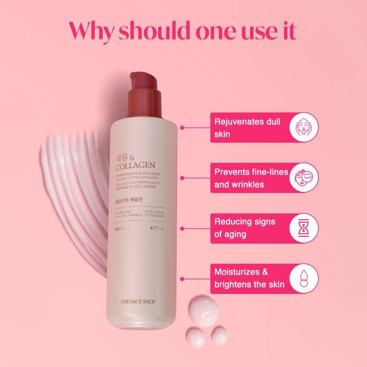 POMEGRANATE AND COLLAGEN VOLUME LIFTING EMULSION 140ml