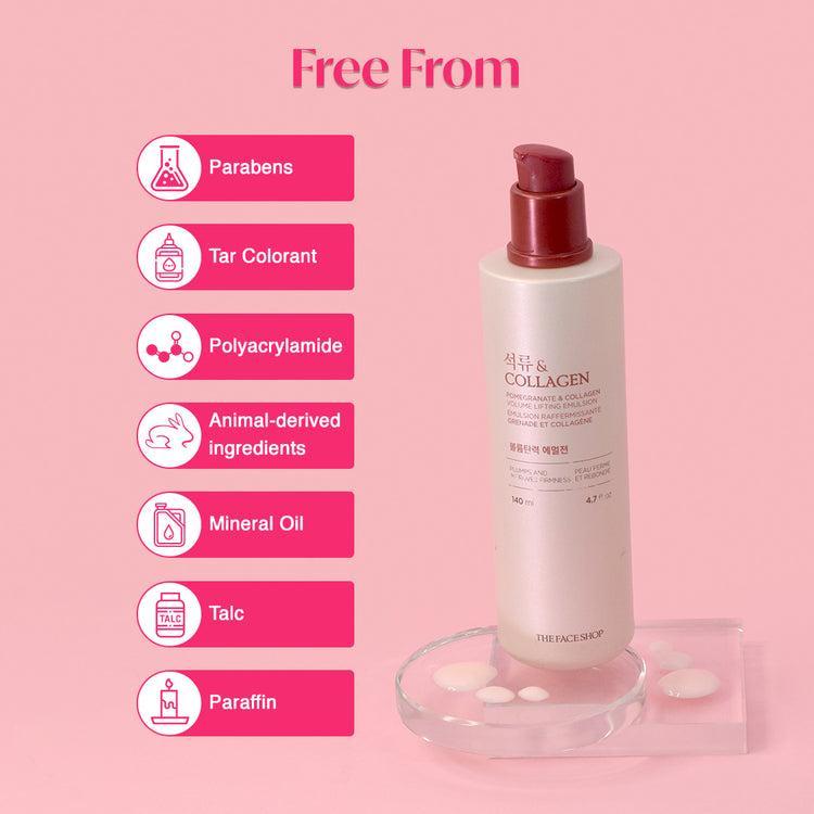 POMEGRANATE AND COLLAGEN VOLUME LIFTING EMULSION 140ml