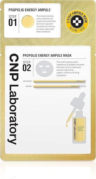 2-Step Propolis Energy Active Ampule Mask (5 Sheets)