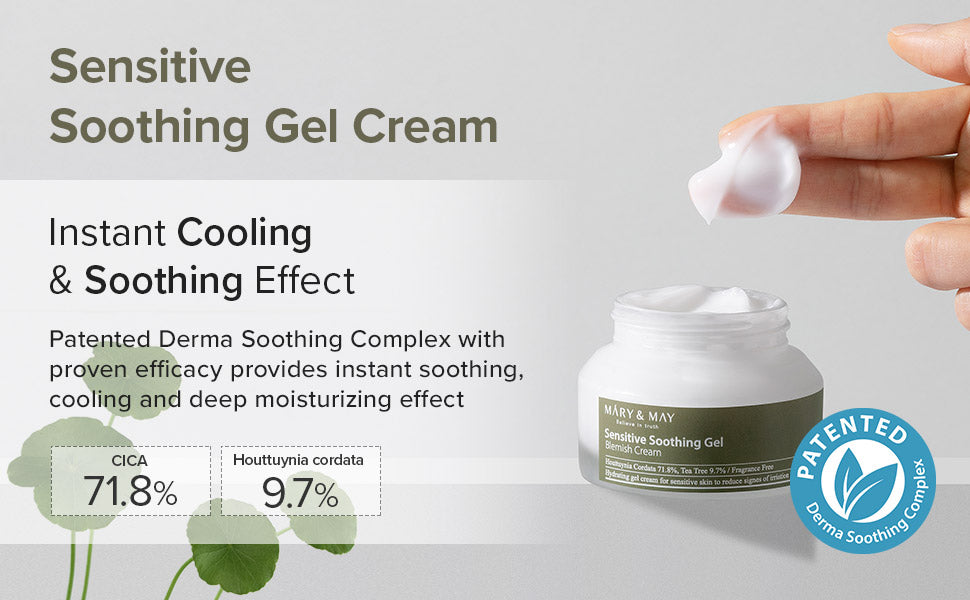 Sensitive Soothing Gel Cream 70g + Idebenone+BlackBerry Complex serum 30ml