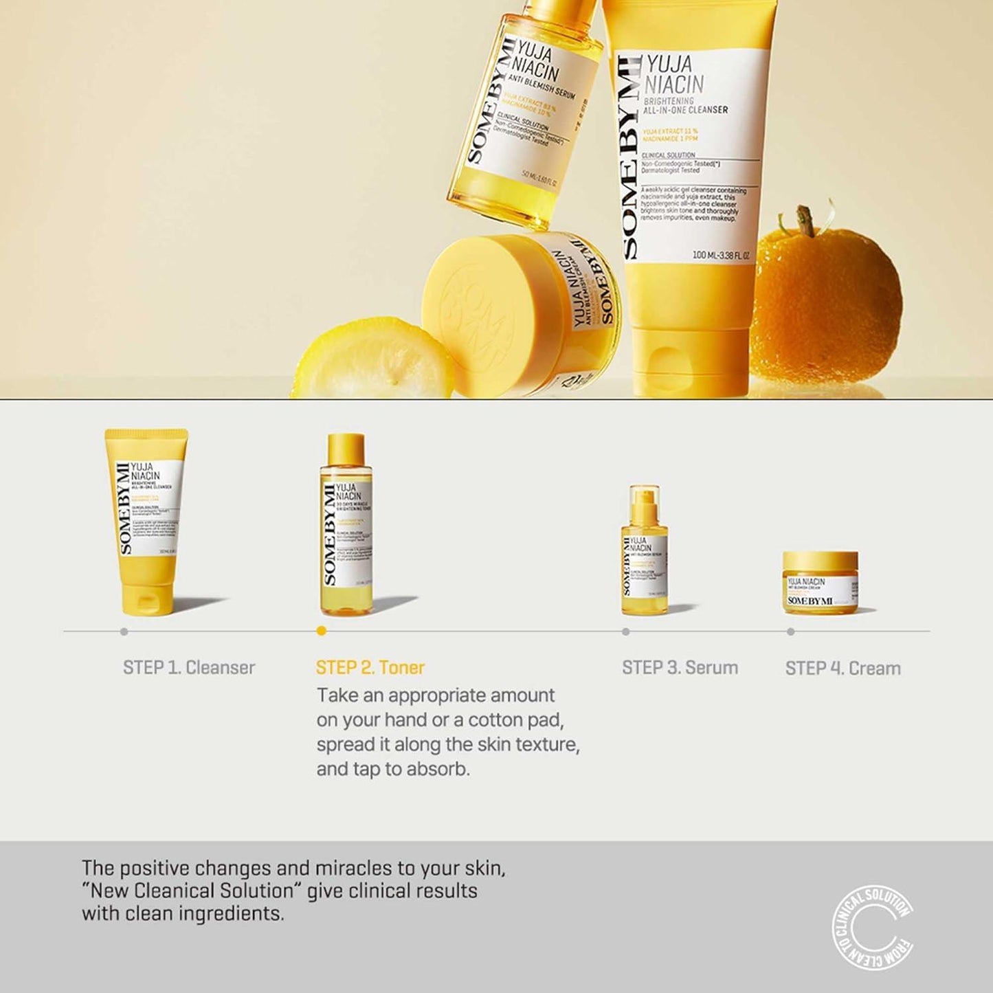 YUJA NIACIN 30 DAYS MIRACLE BRIGHTENING TONER 150ml