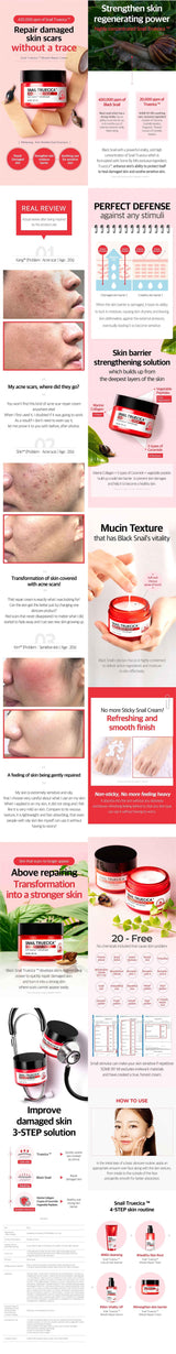 SNAIL TRUECICA MIRACLE REPAIR CREAM MOISTURIZER 60g