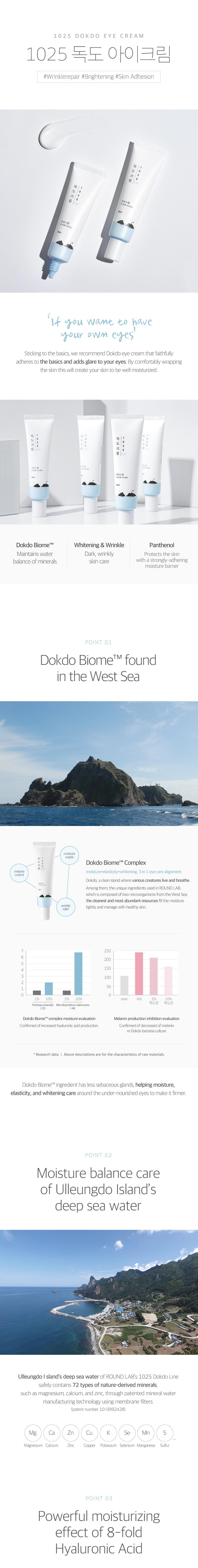 1025 Dokdo Eye Cream 30ml