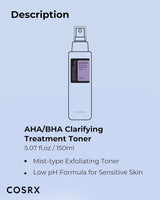 AHA/BHA Clarifying Treatment Toner 150ml