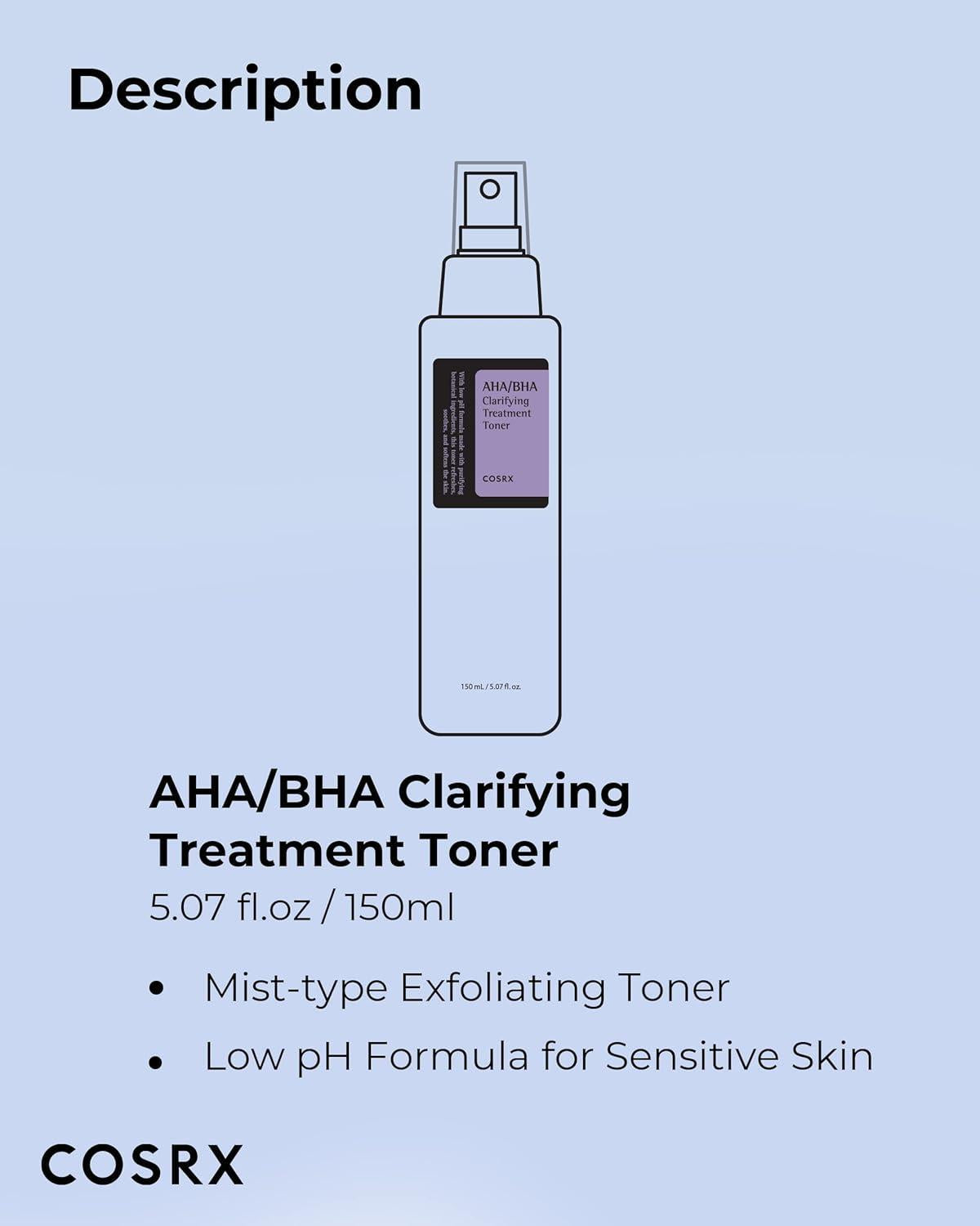 AHA/BHA Clarifying Treatment Toner 150ml