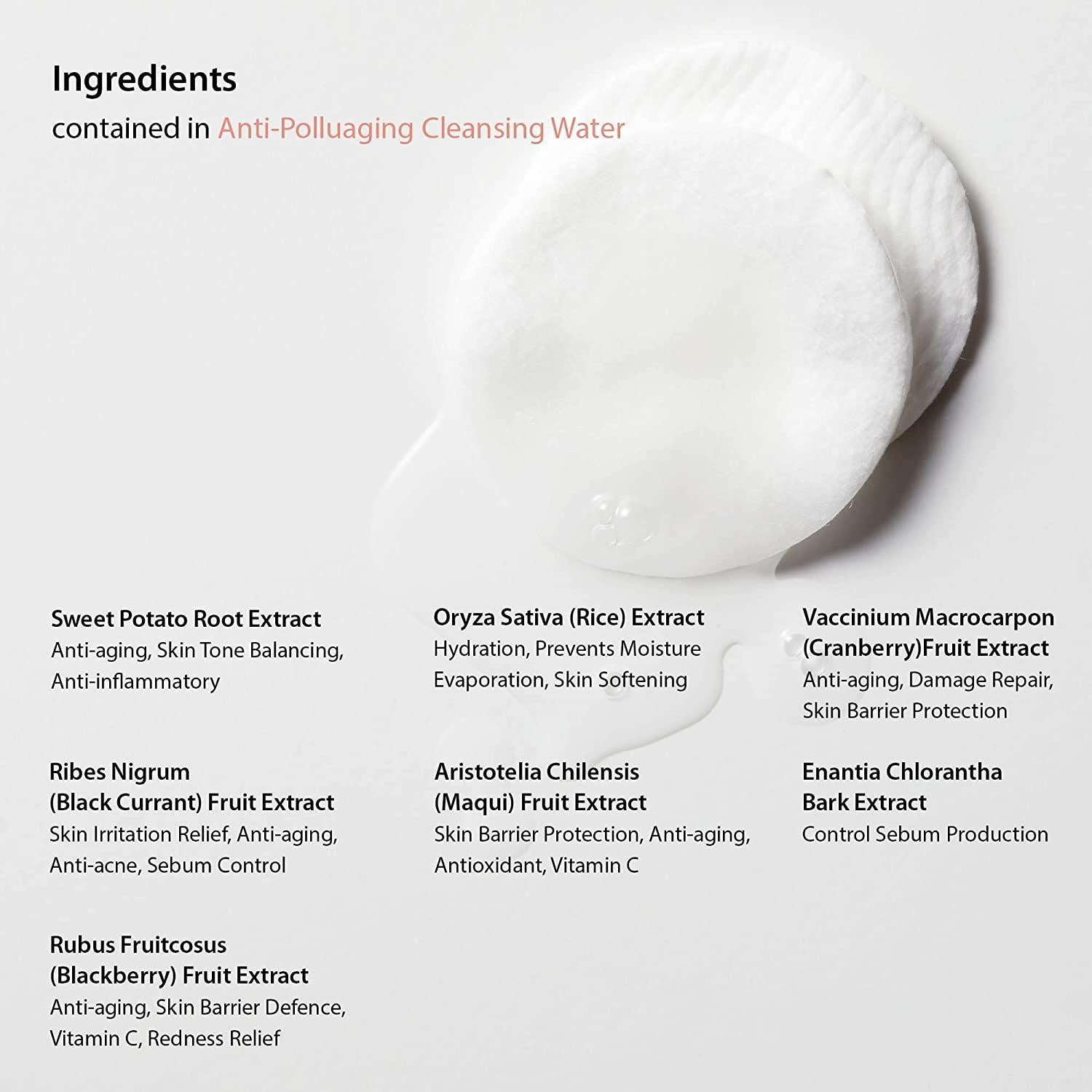[Blithe] Anti-Polluaging Cleansing Water Himalayan Pink Salt 250ml