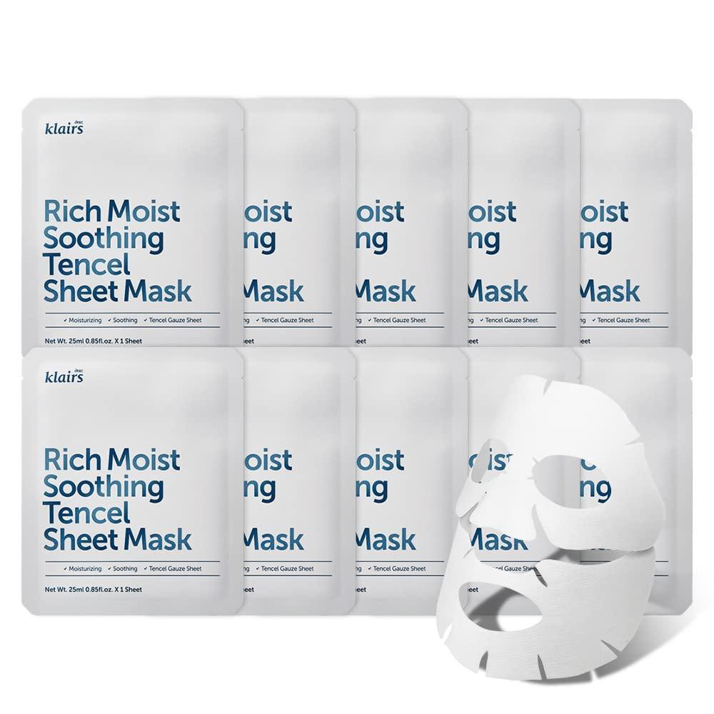 Rich Moist Soothing Tencel Sheet Mask 25ml x 10ea