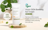 [Mary&May] CICA Soothing Sun Cream + Low pH Hyaluronic Gel Cleanser