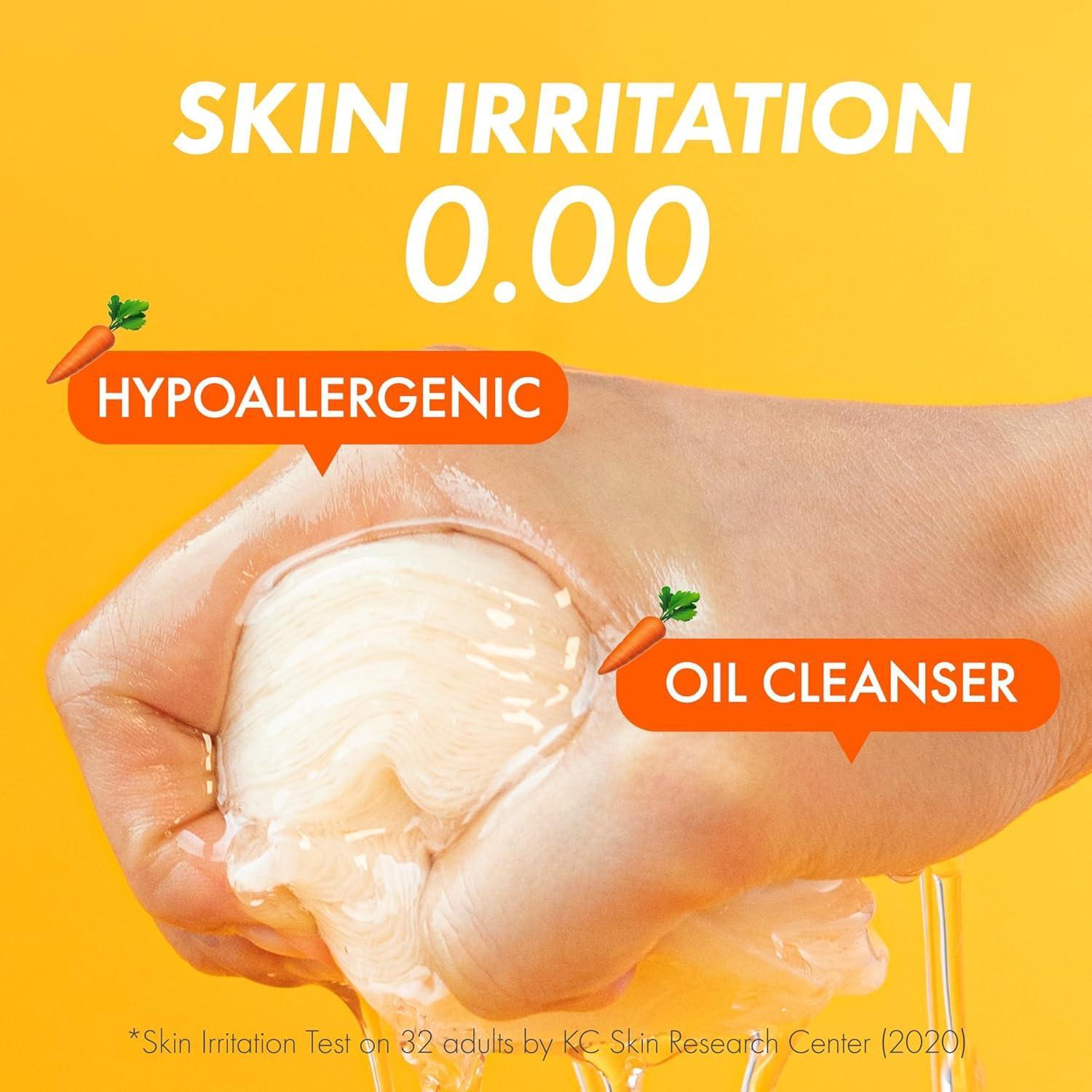 DERMALOGY CARROT DEEP CLEAR OIL PAD 150ML (60 PADS)