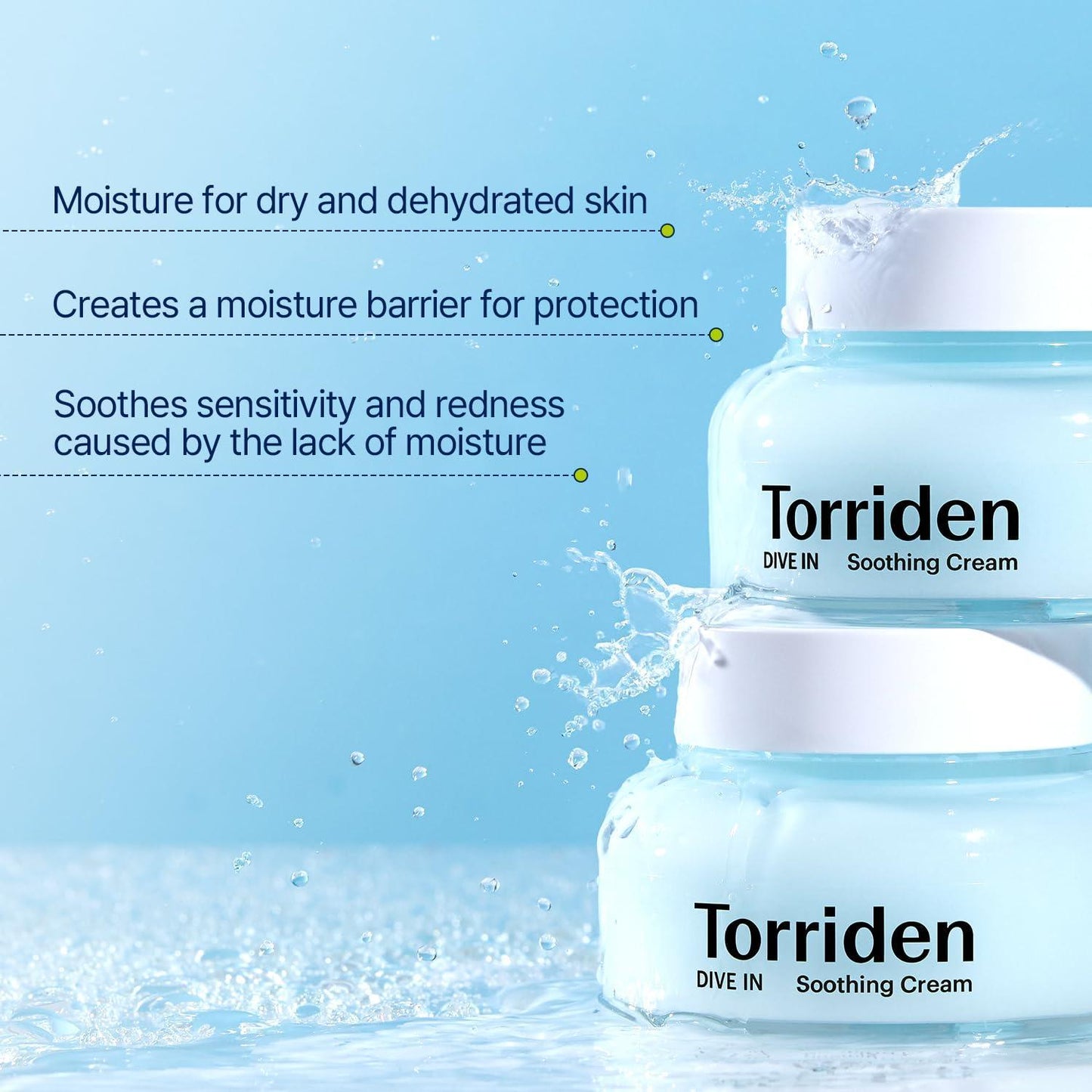 DIVE IN Low Molecular Hyaluronic Acid Soothing Cream 100ml